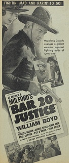 Bar 20 Justice - poster (xs thumbnail)