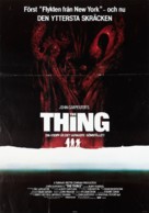 The Thing - Swedish Movie Poster (xs thumbnail)