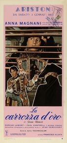 Le carrosse d&#039;or - Italian Movie Poster (xs thumbnail)