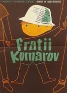 Bratya Komarovy - Romanian Movie Poster (xs thumbnail)