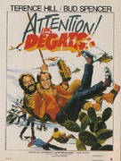 Non c&#039;&eacute; due senza quattro - French Movie Poster (xs thumbnail)