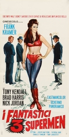 I fantastici tre supermen - Italian Movie Poster (xs thumbnail)
