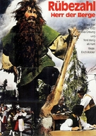 R&uuml;bezahl - Herr der Berge - German Movie Poster (xs thumbnail)