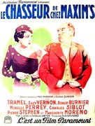 Le chasseur de chez Maxim&#039;s - French Movie Poster (xs thumbnail)