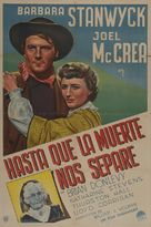 The Great Man&#039;s Lady - Argentinian Movie Poster (xs thumbnail)