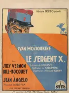 Le sergent X Poster
