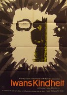 Ivanovo detstvo - German Movie Poster (xs thumbnail)