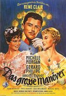 Grandes manoeuvres, Les - German Movie Poster (xs thumbnail)