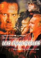 Highlander - Spanish DVD movie cover (xs thumbnail)