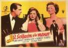 The Bachelor and the Bobby-Soxer - Spanish Movie Poster (xs thumbnail)