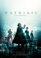 The Matrix Resurrections - Latvian Movie Poster (xs thumbnail)