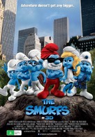 The Smurfs - Australian Movie Poster (xs thumbnail)