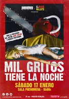 Mil gritos tiene la noche - Spanish Movie Poster (xs thumbnail)