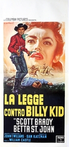 The Law vs. Billy the Kid - Italian Movie Poster (xs thumbnail)