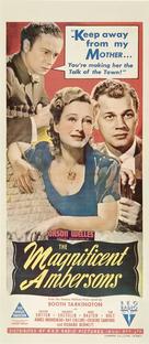 The Magnificent Ambersons - Australian Movie Poster (xs thumbnail)