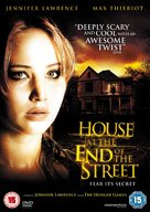 House at the End of the Street - British DVD movie cover (xs thumbnail)