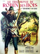 Il trionfo di Robin Hood - French Movie Poster (xs thumbnail)