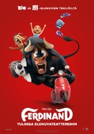 Ferdinand - Finnish Movie Poster (xs thumbnail)
