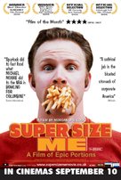 Super Size Me - British Movie Poster (xs thumbnail)