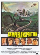 Tentacoli - Danish Movie Poster (xs thumbnail)