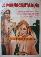 Auch Ninotschka zieht ihr H&ouml;schen aus - Italian Movie Poster (xs thumbnail)