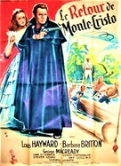 The Return of Monte Cristo - French Movie Poster (xs thumbnail)