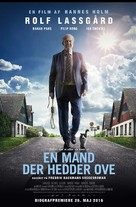 En man som heter Ove - Danish Movie Poster (xs thumbnail)