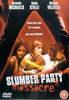 The Slumber Party Massacre - British DVD movie cover (xs thumbnail)