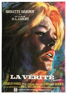 La v&eacute;rit&eacute; - Spanish Movie Poster (xs thumbnail)