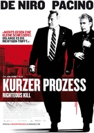 Righteous Kill - German Movie Poster (xs thumbnail)