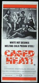 Caged Heat - Australian Movie Poster (xs thumbnail)