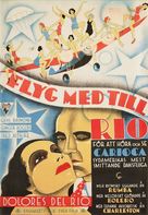 Flying Down to Rio - Swedish Movie Poster (xs thumbnail)