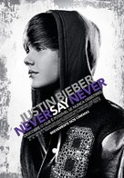 Justin Bieber: Never Say Never - Portuguese Movie Poster (xs thumbnail)