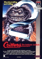 Critters 2: The Main Course - German VHS movie cover (xs thumbnail)