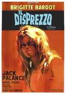 Le m&eacute;pris - Italian Movie Poster (xs thumbnail)