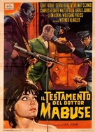 Das Testament des Dr. Mabuse - Italian Movie Poster (xs thumbnail)