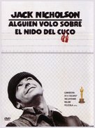 One Flew Over the Cuckoo&#039;s Nest - Spanish DVD movie cover (xs thumbnail)