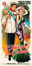 The Prince and the Showgirl - Spanish Movie Poster (xs thumbnail)