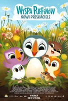 Puffin Rock and the New Friends - Polish Movie Poster (xs thumbnail)