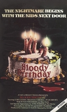 Bloody Birthday - VHS movie cover (xs thumbnail)