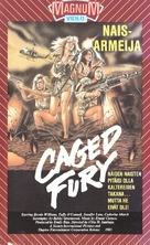 Caged Fury - Finnish VHS movie cover (xs thumbnail)