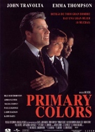 Primary Colors - Spanish Movie Cover (xs thumbnail)
