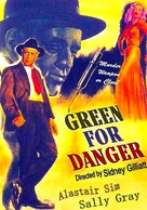 Green for Danger - British Movie Poster (xs thumbnail)