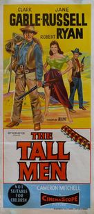 The Tall Men - Australian Movie Poster (xs thumbnail)