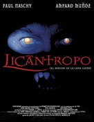 Lic&aacute;ntropo: El asesino de la luna llena - Spanish Movie Poster (xs thumbnail)