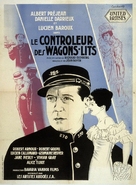 Le contr&ocirc;leur des wagons-lits - French Movie Poster (xs thumbnail)