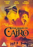 Five Graves to Cairo - British Movie Cover (xs thumbnail)