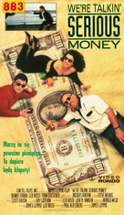 We&#039;re Talkin&#039; Serious Money - Polish VHS movie cover (xs thumbnail)