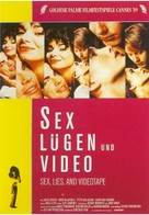 Sex, Lies, and Videotape - German Movie Poster (xs thumbnail)
