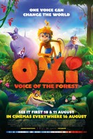 Ozi: Voice of the Forest - British Movie Poster (xs thumbnail)